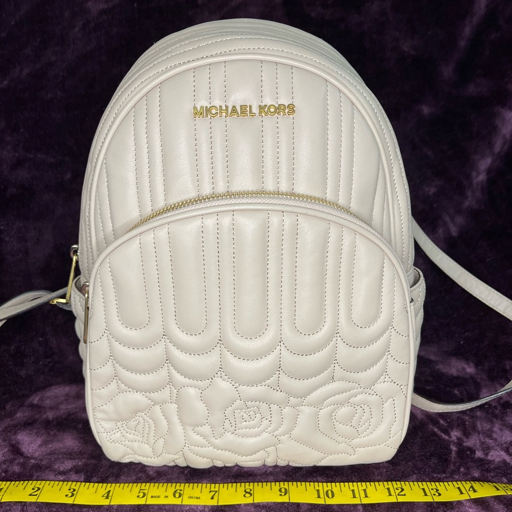 Michael Kors Quilted Backpack